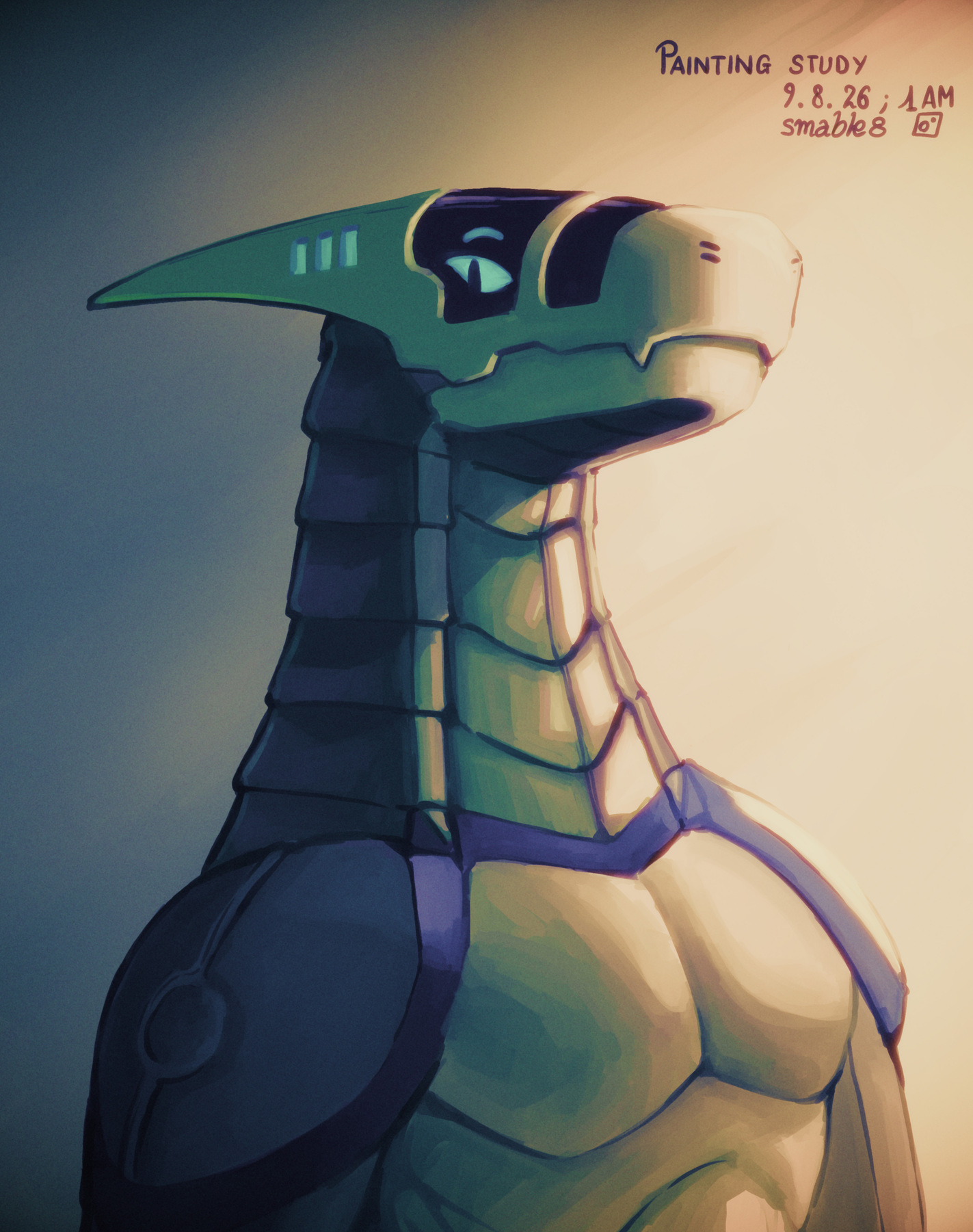 portrait of beeper
